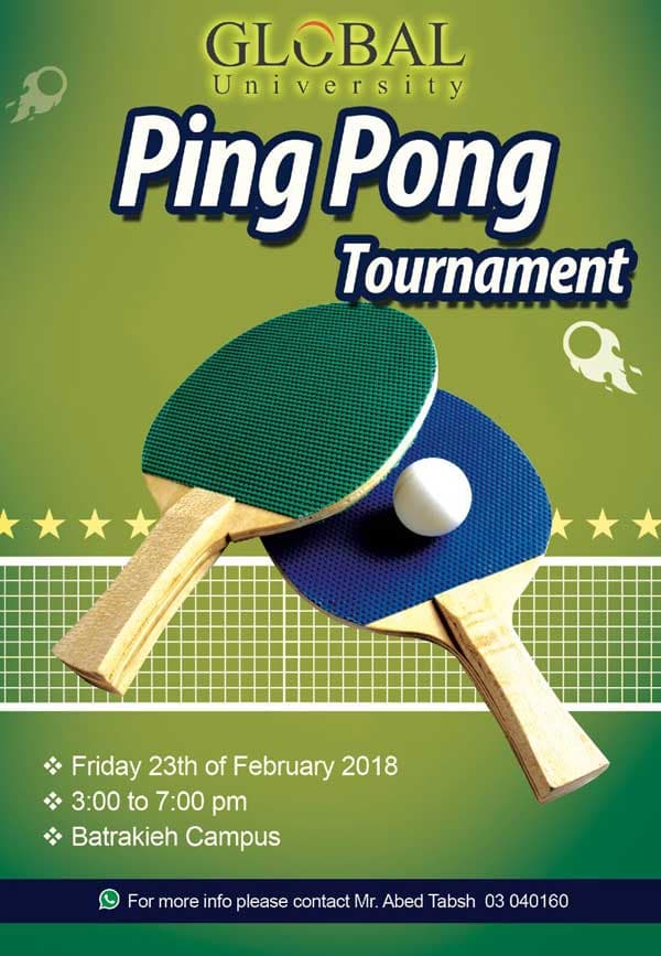 Ping Pong Tournament